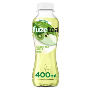 Fuze tea Green Tea Apple Kiwi No Sugar Pet 0. 4L