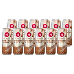 D-E Douwe Egberts Ice Mocha Latte IJskoffie 12 x 250ml