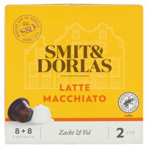 Smit & Dorlas Latte Macchiato Koffiecups 16 Stuks