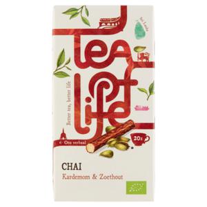 Tea of life Chai Kardemom & Zoethout 20 Stuks 30g