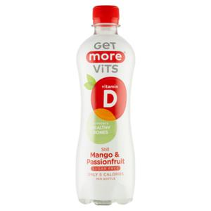 Get More Vits Mango & Passievrucht Suikervrij 500ML