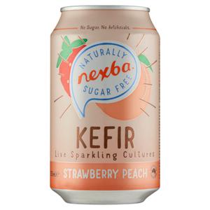 Nexba Kefir Strawberry Peach 330ml