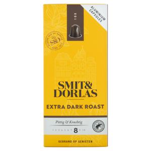 Smit & Dorlas Extra Dark Roast Koffiecups 10 Stuks