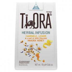 TiORA Camomile, Lemon & Manuka Honey