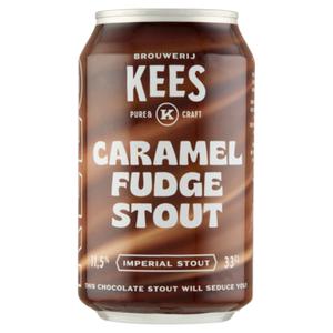 Brouwerij Kees - Caramel Fudge Stout - Blik - 330ML