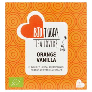 Bio Today Tea Lovers Sinaasappel Vanille 12 Stuks 21, 6g