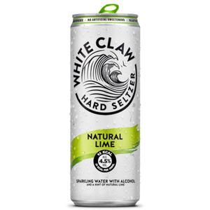 White Claw Hard Seltzer Natural Lime 330ml