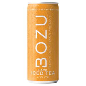 BOZU Hard Iced Tea - Peach 250ml