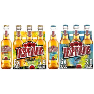 Desperados Original en Lime 2 x 6pack