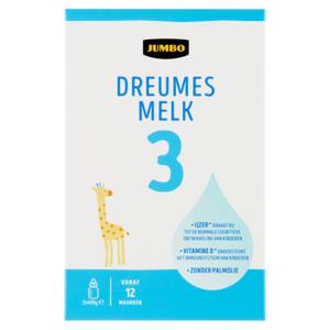 Jumbo Dreumesmelk 3 van 12 Maanden 2 x 400g