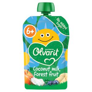 NUTRICIA Olvarit Olvarit Knijpfruit Kokosmelk Bosvruchten 6+ Maanden 100g