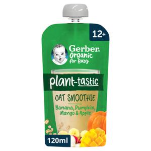 Gerber Plant-tastic Oat Drink Banaan Pompoen Mango 12+