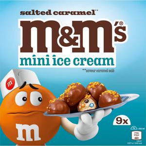 M&M'S Mini ice cream salted caramel