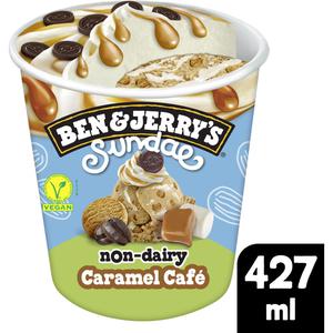 Ben & Jerry's Sundae non-dairy caramel cafe