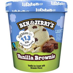 Ben & Jerry's Vanilla brownie