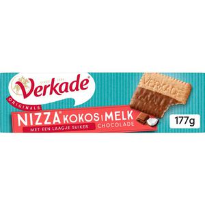 Verkade Nizza kokos melk chocolade