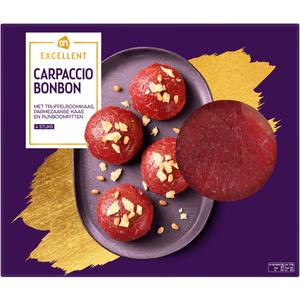 AH Excellent Carpaccio bonbon met truffelroomkaas