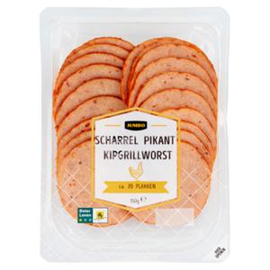 Jumbo Scharrel Kipgrillworst Pikant 150g