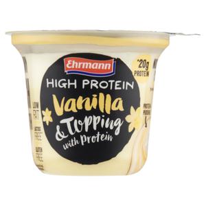 Ehrmann High Protein Vanilla & Topping with Protein 200g