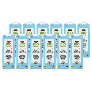 Jumbo Biologisch Houdbare Magere Melk 12 x 1L