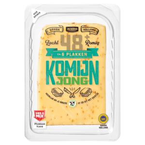 Jumbo Komijn Jong Kaas 48+ Plakken 190g