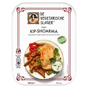 DE VEGETARISCHE SLAGER The Vegeterian Butcher Kip-Shoarma Vegan 160g