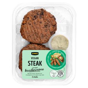 Jumbo Vegan Steak met Vegan Kruidencreme 2 Stuks