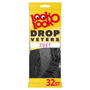 Look-O-Look Dropveters Zoet Snoep Zak 125 gram