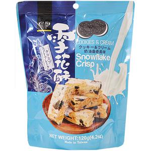 Royal Family Snowflake Crisp Cookies & Creme