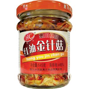 Huichuan Enoki Paddenstoelen in Chili-Olie