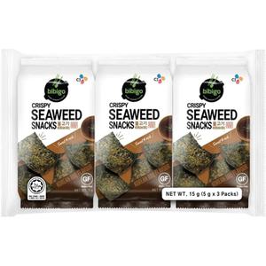 CJ Bibigo Knapperige Zeewiersnacks Bulgogi- BBQ Smaak