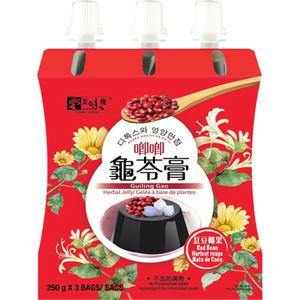 Yummy House Gui Ling Gao Chinese Kruidenjelly - Rode Bonen