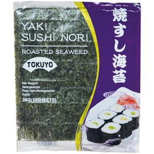 Tokuyo Geroosterde Zeewiervellen Sushi Nori 10 vellen