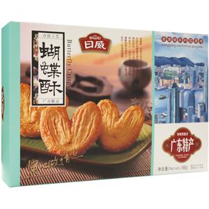 Riwei Butterfly Crispy Pastry Biscuits