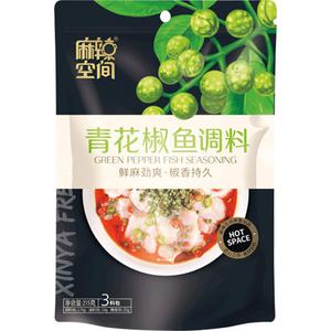 Malakongjian Sichuan Groene Peper kruidensausmix voor Vis