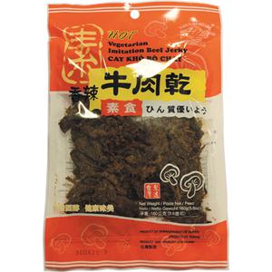 Mong Lee Shang Vegetarische Beef Jerky - Pikant