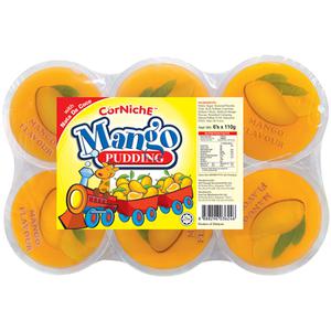 Corniche Mango Pudding met Nata De Coco