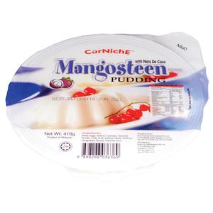 Corniche Mangosteen Pudding met Nata de Coco