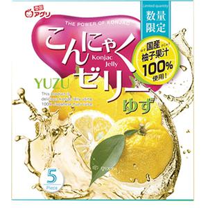 Yukiguni Aguri Konjac Jelly Yuzu Smaak