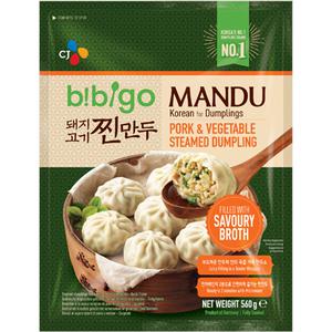 CJ Bibigo Steamed Dumplings - Varken & Groente