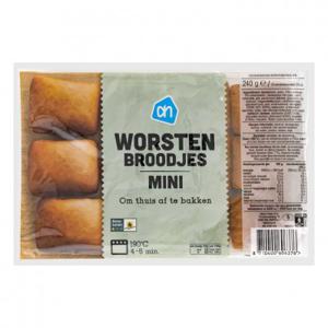 AH Mini worstenbrood hapjes