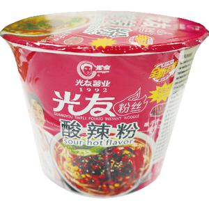 Guang You Instant Vermicelli Bowl Pikant & Zuur Smaak