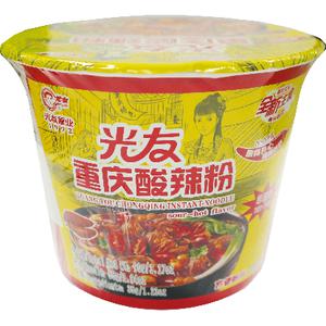 Guang You Instant Vermicelli Chongqing Bowl Pikant & Zuur