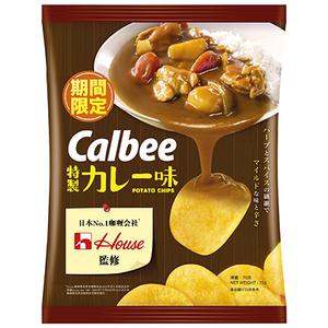 Calbee Speciale Aardappelchips met Currysmaak