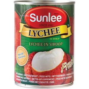 Sunlee Lychee in Siroop