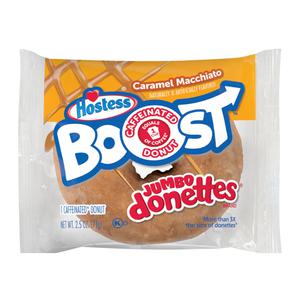 Hostess Boost Jumbo Donettes Caramel Macchiato 71g