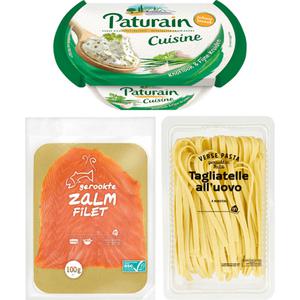 Paturain Cuisine en pasta gerookte zalm pakket