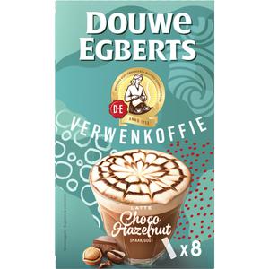 Douwe Egberts Verwenkoffie latte choco hazelnut