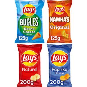 Lay's chips borrel snack & feest pakket