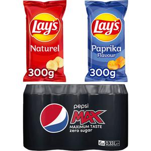 Pepsi Lay's cola chips voetbal pakket